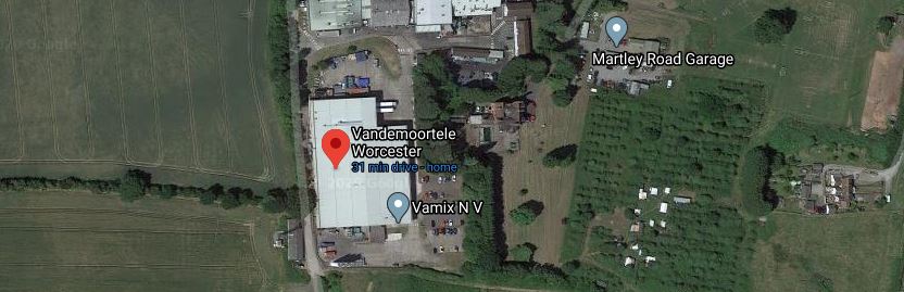 Vandemoortele, Martley Rd,  Lower Broadheath, Worcester WR2 6RF.