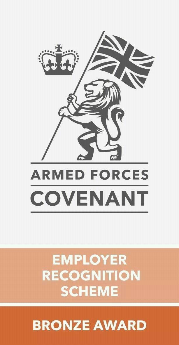 Hewett Recruitment Armed Forces Cov Employer recognition scheme bronze award