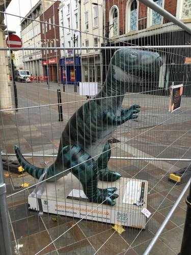 Dave the Dino replaces injured Gregory - Worcester Stands Tall