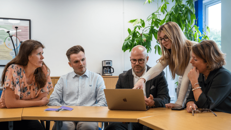 random image of people