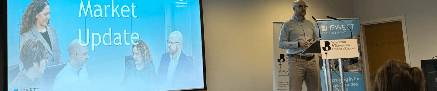 Hewett Recruitment Exec Talent Banner